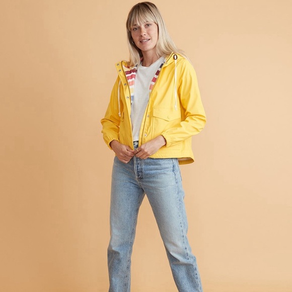 Marine Layer Gold Rubber Duckie Raincoat - Picture 10 of 13